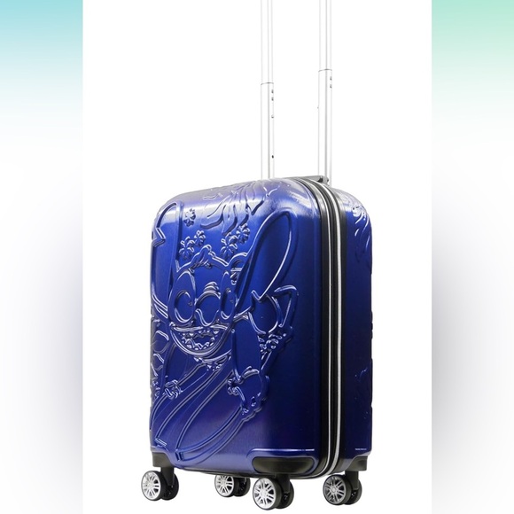 RARE Ful Disney Stitch Royal Blue Carryon Rolling Suitcase - Luggage NWT - Picture 5 of 6